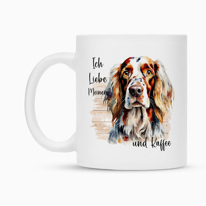 Tasse "English Setter - Ich liebe..." – hunde-shirt.de