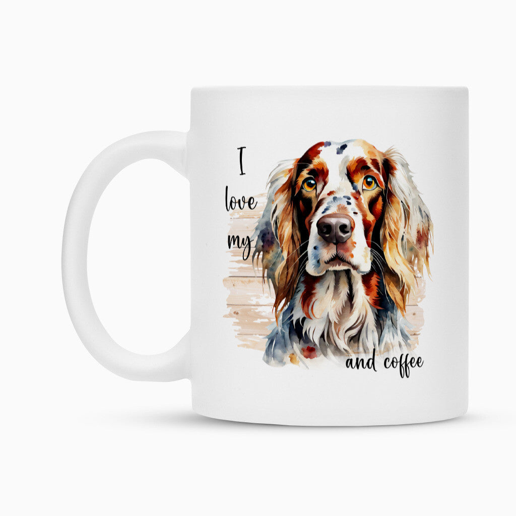 Tasse "English Setter - I love my..." – hunde-shirt.de