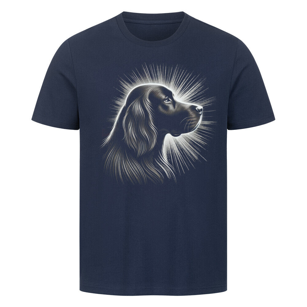 Premium T-Shirt "English Setter - Shine" French Navy – hunde-shirt.de