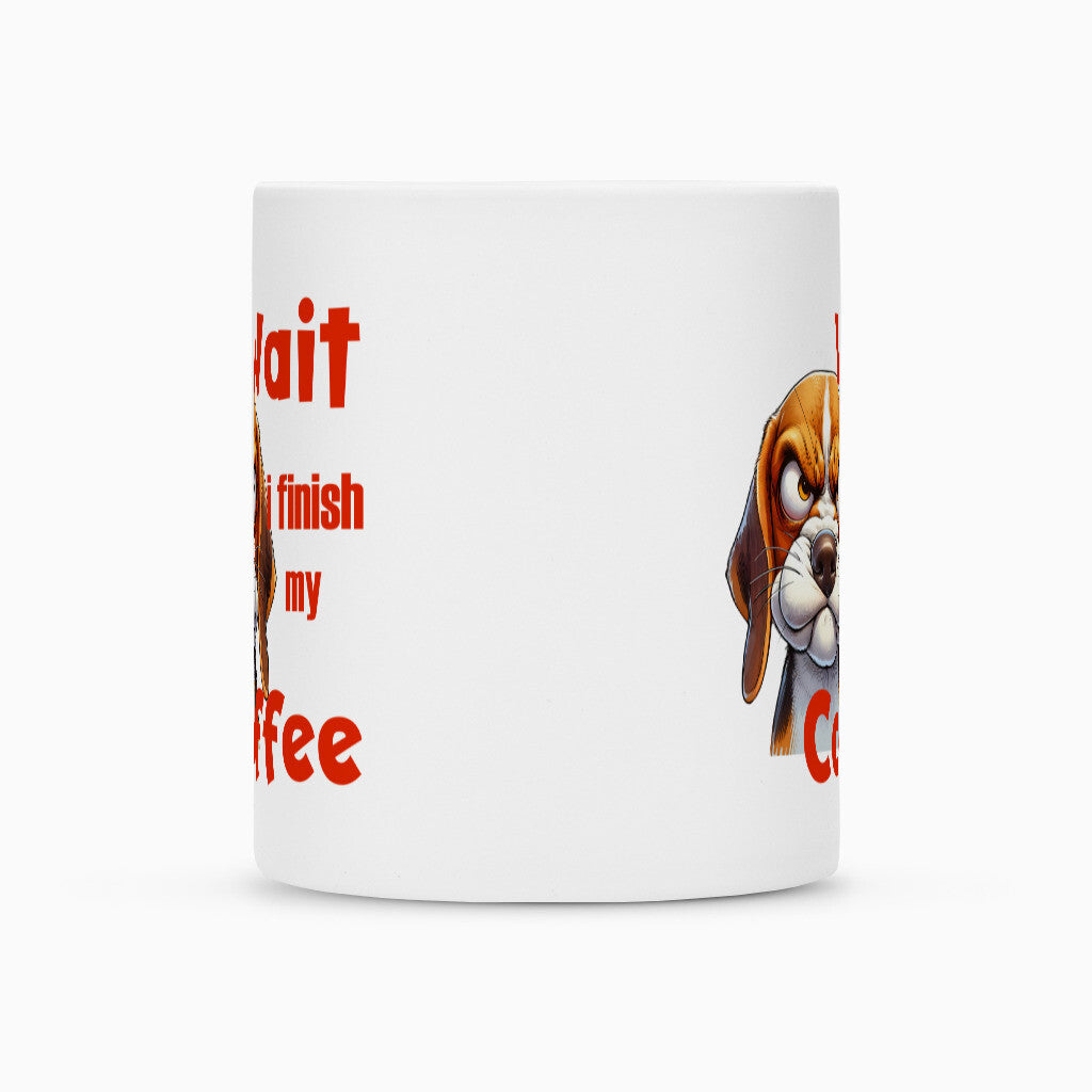 Tasse "Beagle - Wait..." – hunde-shirt.de