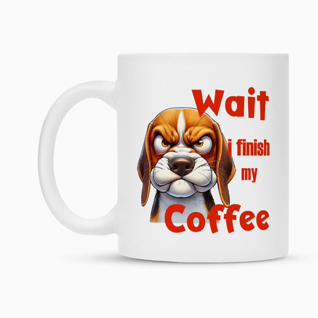 Tasse "Beagle - Wait..." – hunde-shirt.de