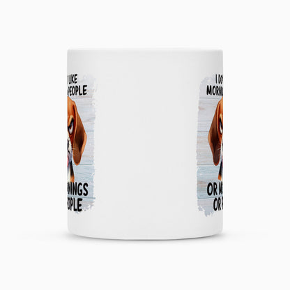 Tasse "Beagle - Morning People" – hunde-shirt.de
