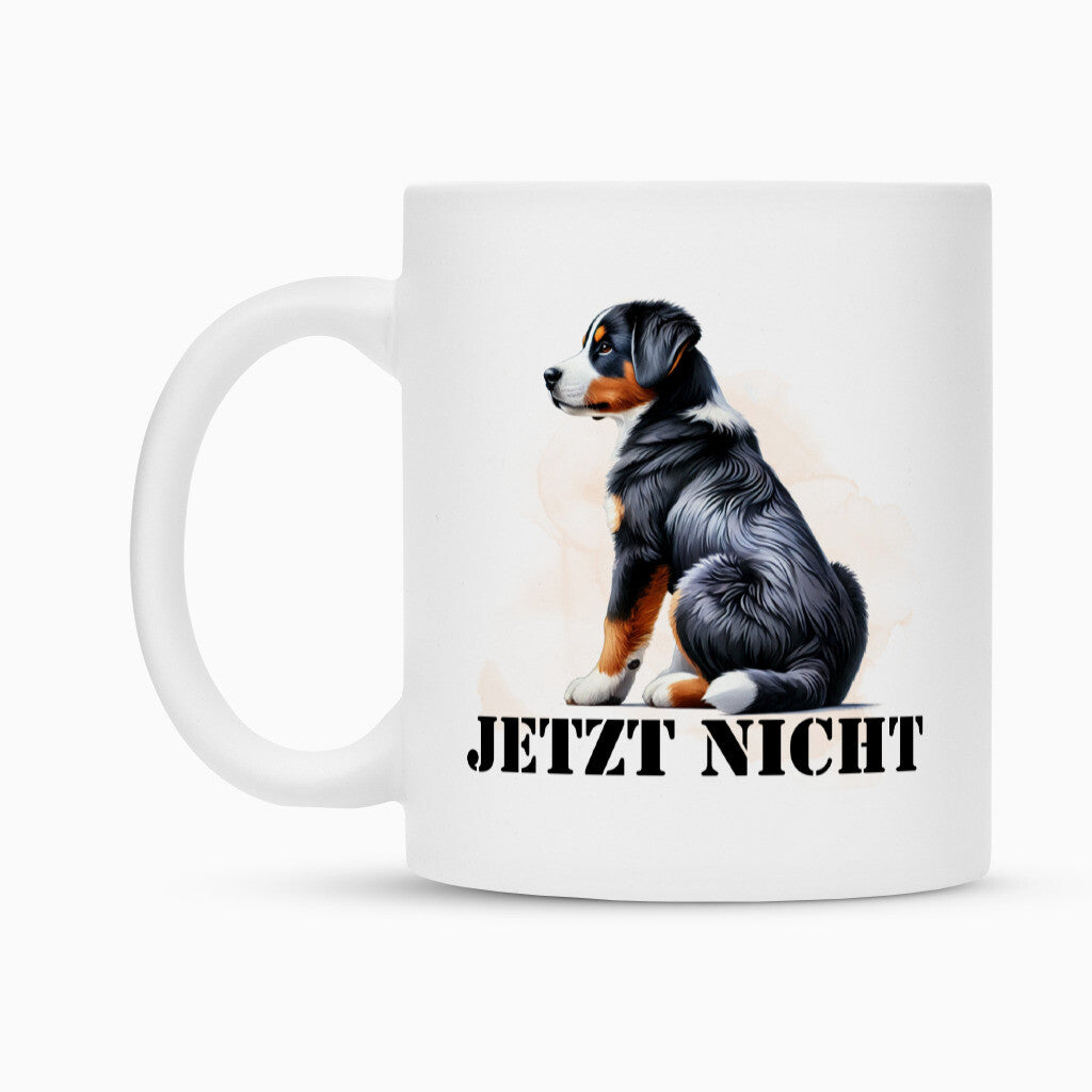 Tasse "Entlebucher Sennenhund - JETZT NICHT" – hunde-shirt.de