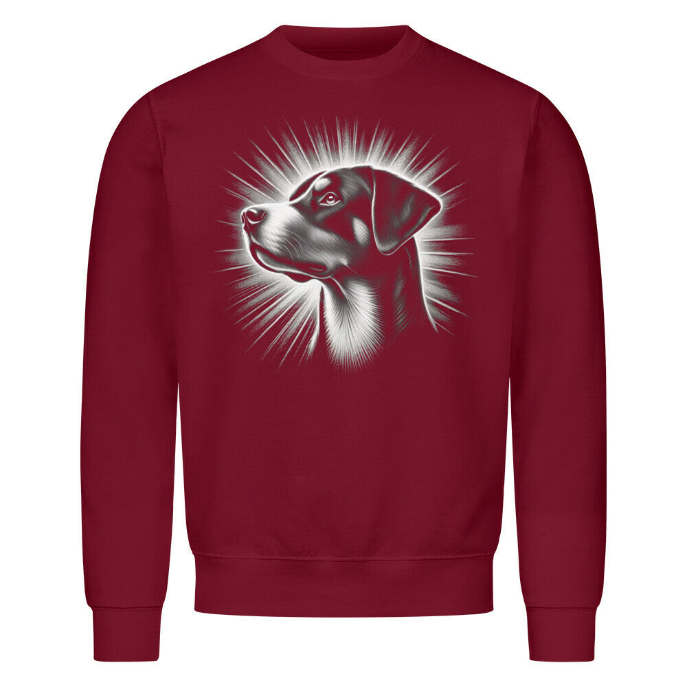 Premium Sweatshirt "Entlebucher - Shine" Burgunder – hunde-shirt.de