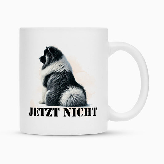 Tasse "Eurasier - JETZT NICHT" Weiß – hunde-shirt.de