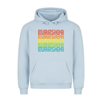 Premium Hoodie "Eurasier - RETRO" Babyblau – hunde-shirt.de