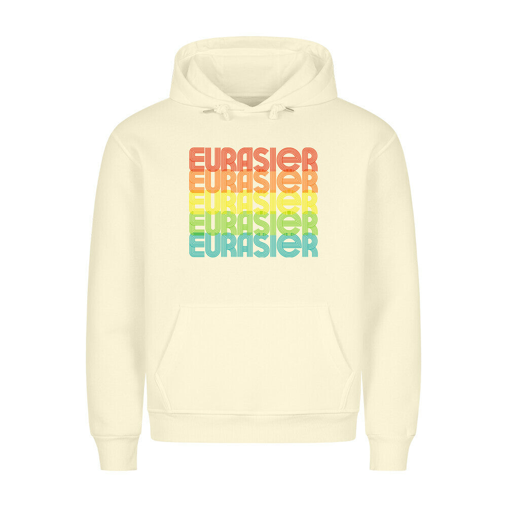 Premium Hoodie "Eurasier - RETRO" Beige – hunde-shirt.de