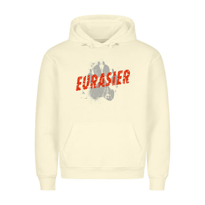 Premium Hoodie "Eurasier - PAW" Beige – hunde-shirt.de