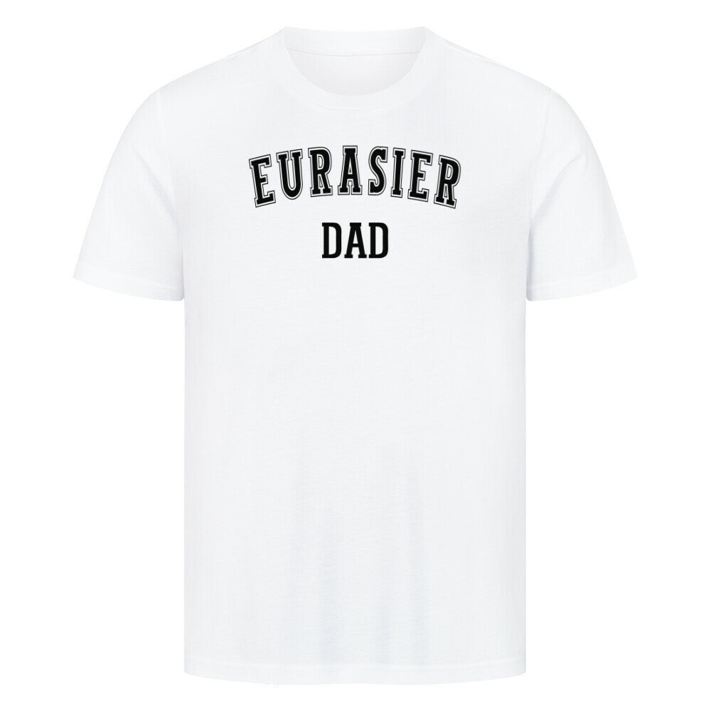 Premium T-Shirt "Eurasier - DAD" Weiß – hunde-shirt.de