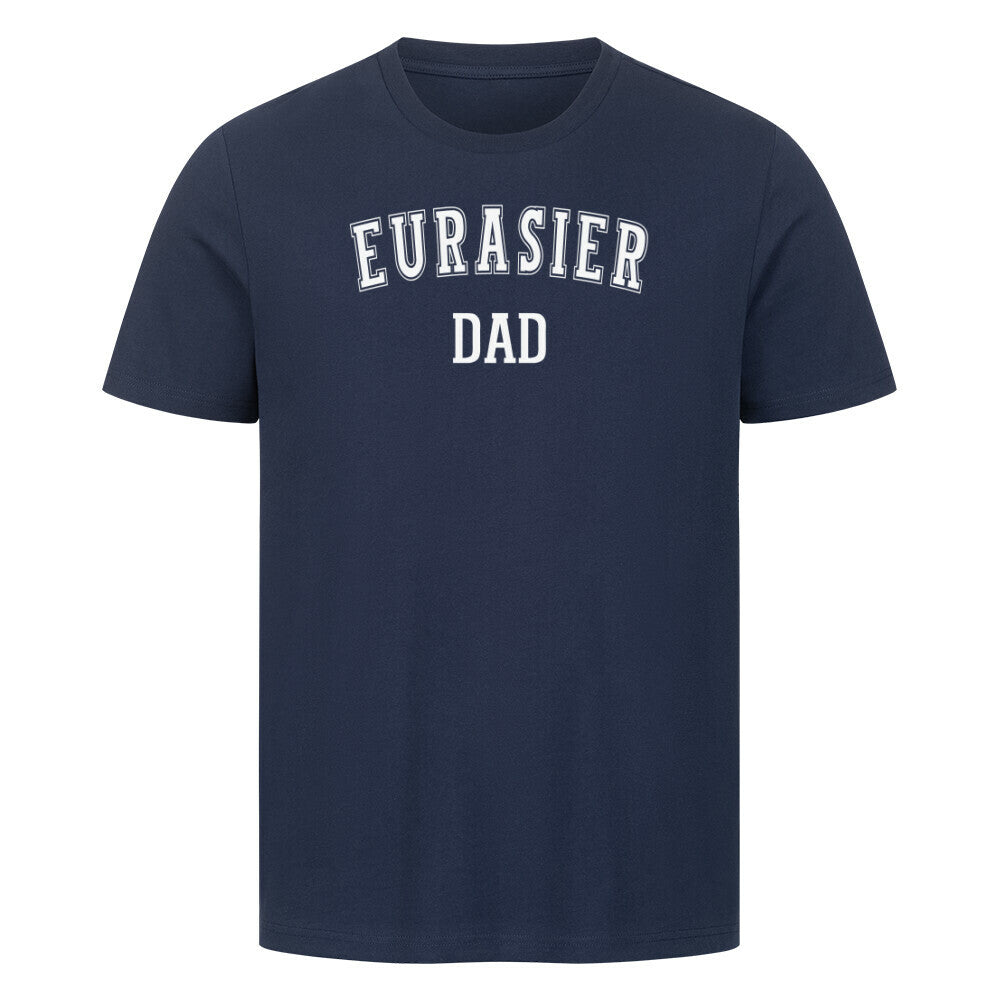 Premium T-Shirt "Eurasier - DAD" French Navy – hunde-shirt.de