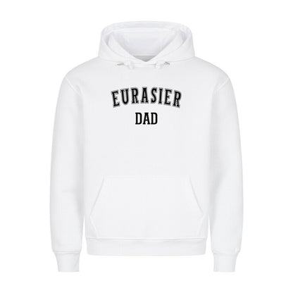 Premium Hoodie "Eurasier - DAD" Weiß – hunde-shirt.de