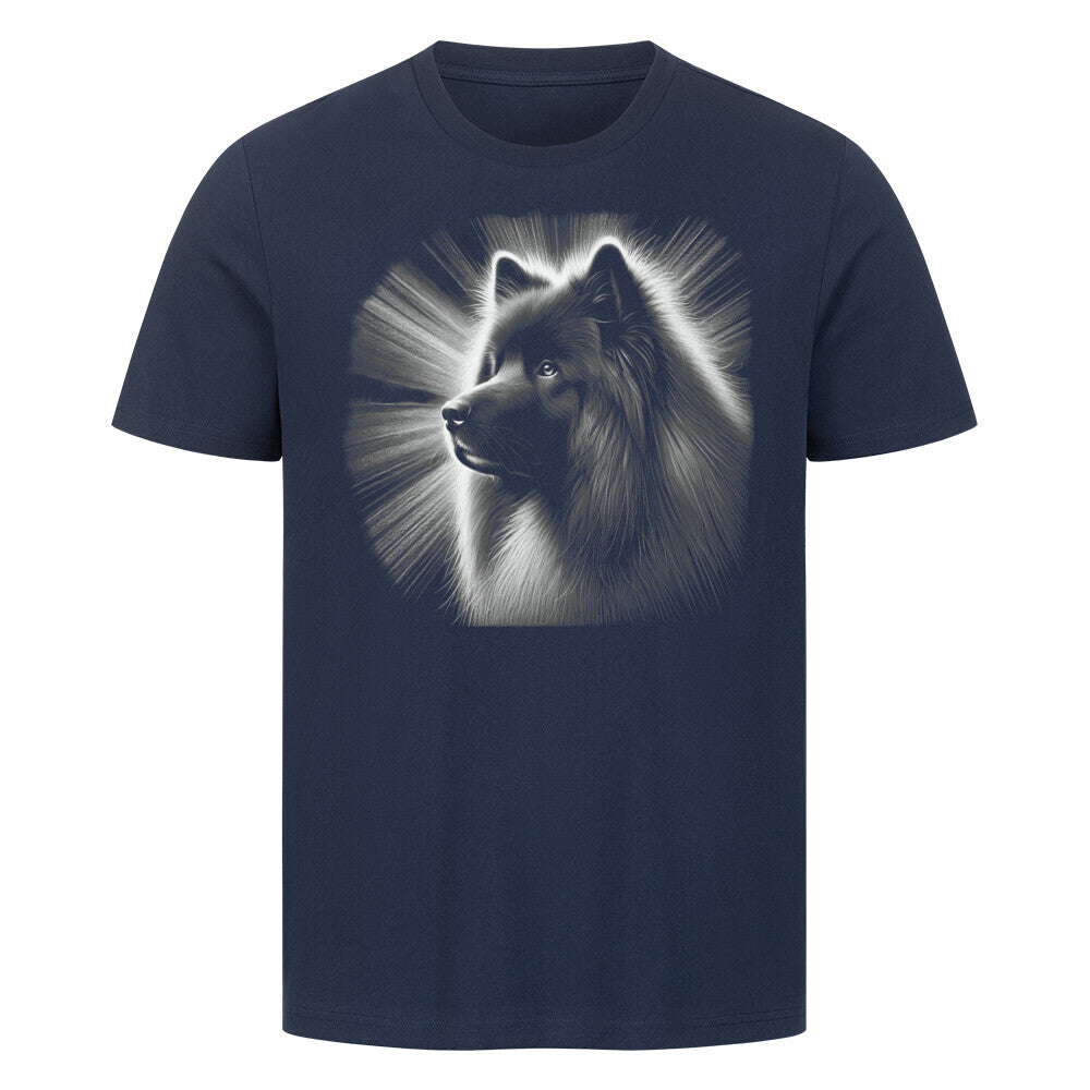 Premium T-Shirt "Eurasier - Shine" French Navy – hunde-shirt.de