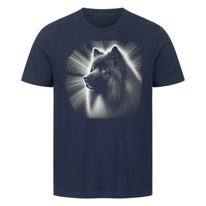 Premium T-Shirt "Eurasier - Shine" French Navy – hunde-shirt.de