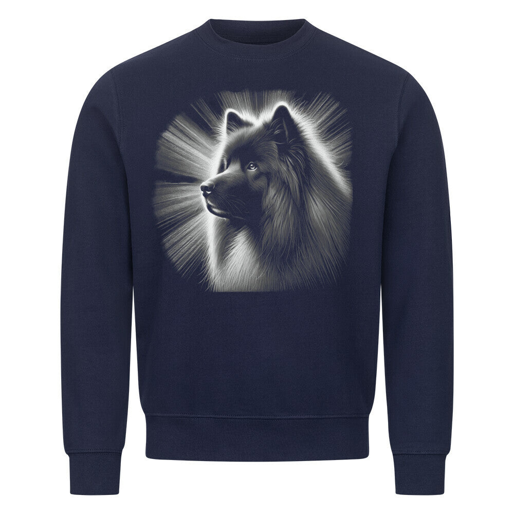 Premium Sweatshirt "Eurasier - Shine" Navy Blue – hunde-shirt.de