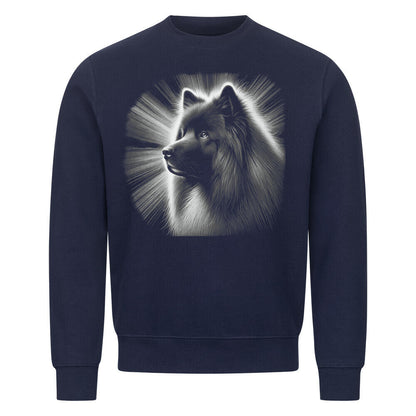 Premium Sweatshirt "Eurasier - Shine" Navy Blue – hunde-shirt.de
