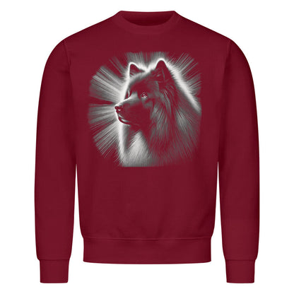 Premium Sweatshirt "Eurasier - Shine" Burgunder – hunde-shirt.de