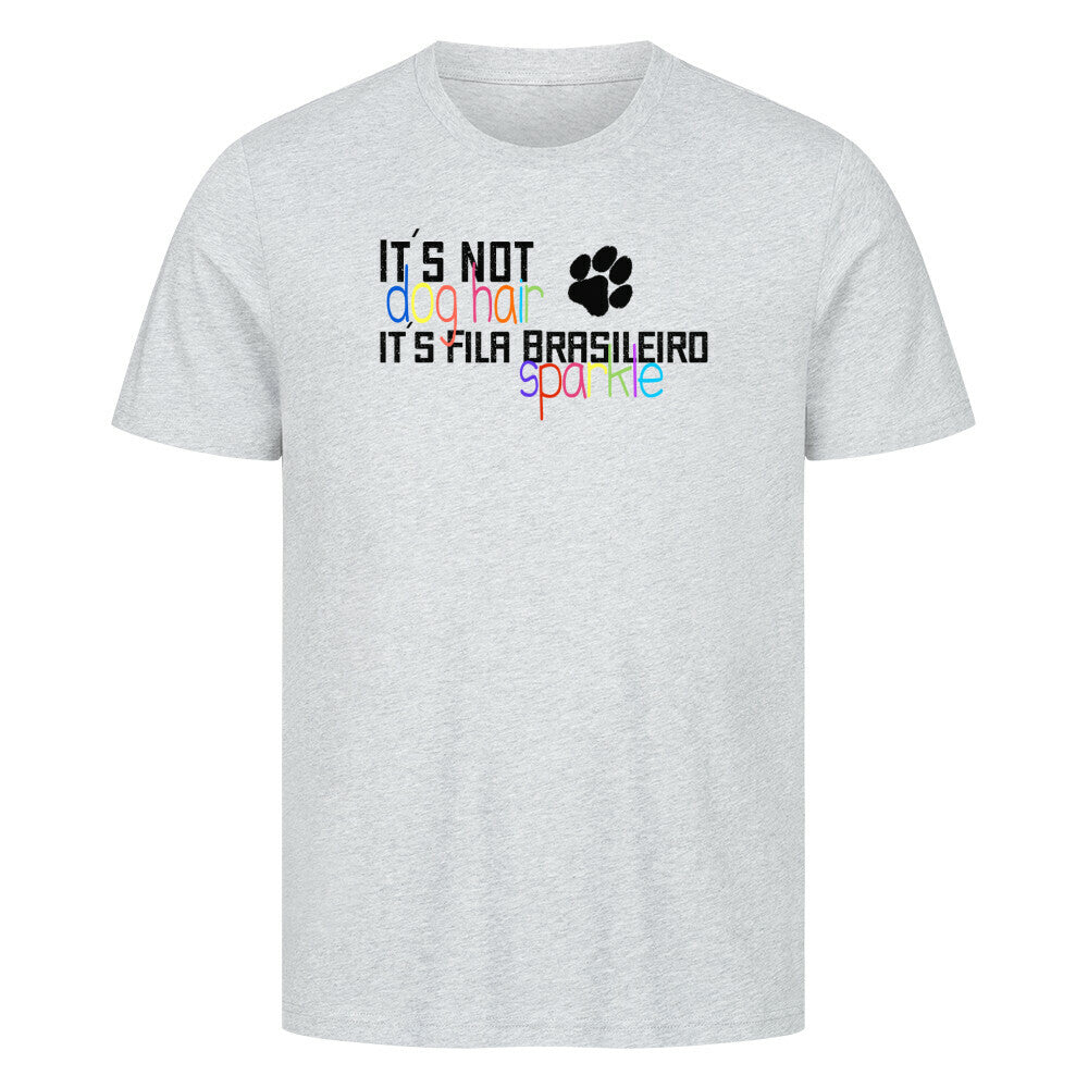 Premium T-Shirt "Fila Brasileiro - Sparkle" Heather Grey – hunde-shirt.de