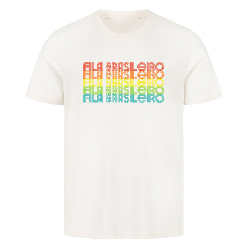 Premium T-Shirt "Fila Brasileiro - RETRO" Natural Raw – hunde-shirt.de
