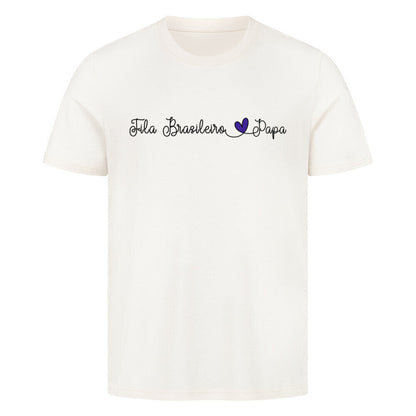 Premium T-Shirt "Fila Brasileiro - Papa" Natural Raw – hunde-shirt.de