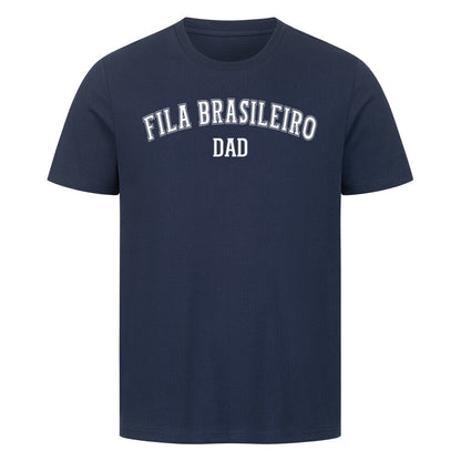 Premium T-Shirt "Fila Brasileiro - DAD" French Navy – hunde-shirt.de