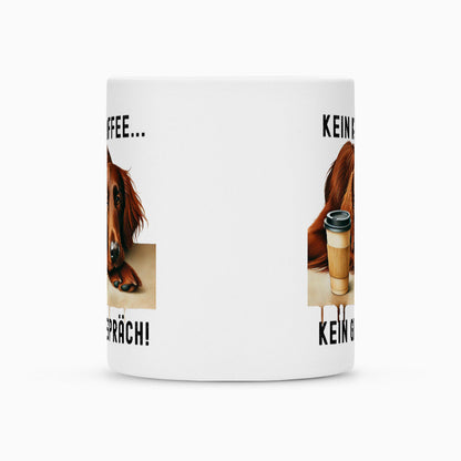 Tasse "Flat Coated ( braun ) - Kein Kaffee..." – hunde-shirt.de