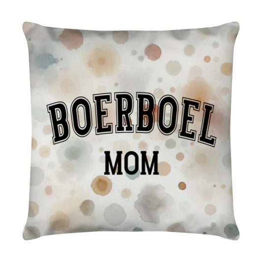 Kissen "Boerboel - MOM" Weiß – hunde-shirt.de