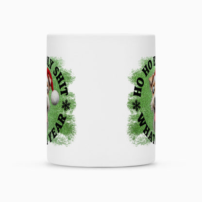 Tasse "Foxterrier ( Drahthaar ) - HO HO..." – hunde-shirt.de