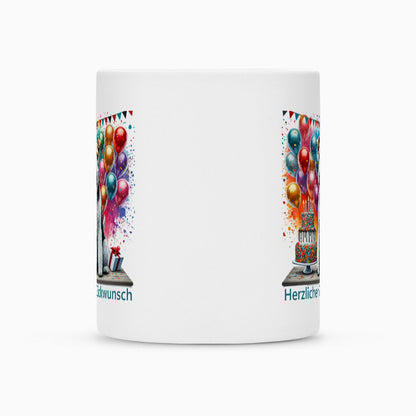 Tasse "Foxterrier ( Drahthaar ) - Herzlichen Glückwunsch" – hunde-shirt.de