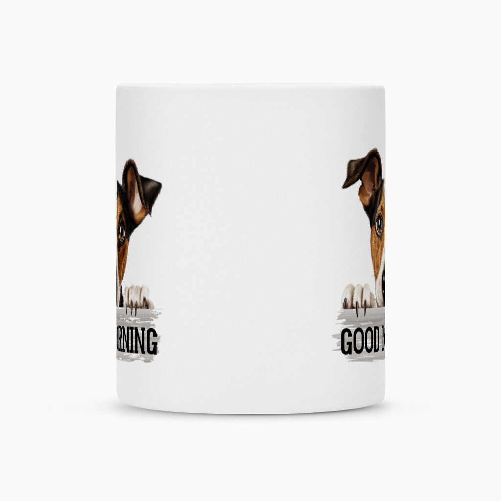 Tasse "Foxterrier ( Glatthaar ) - Good Morning" – hunde-shirt.de