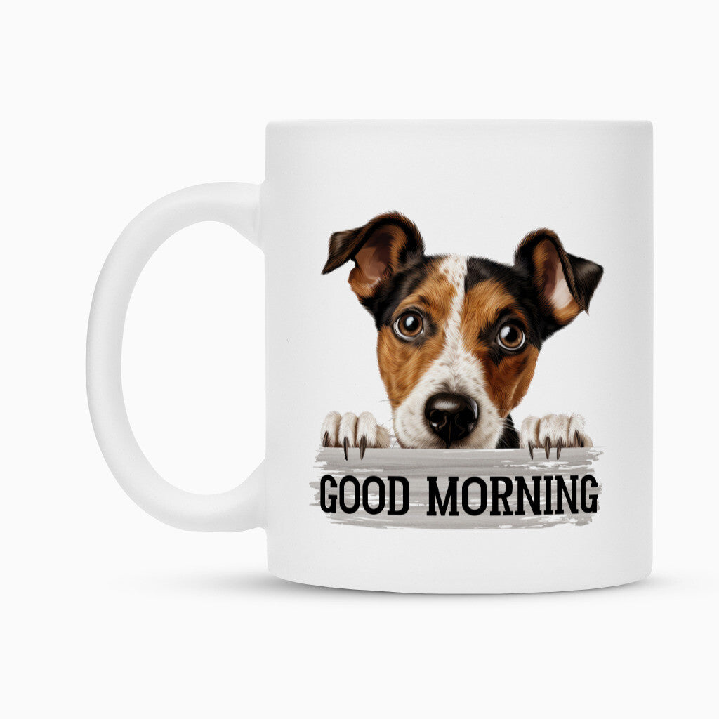 Tasse "Foxterrier ( Glatthaar ) - Good Morning" – hunde-shirt.de