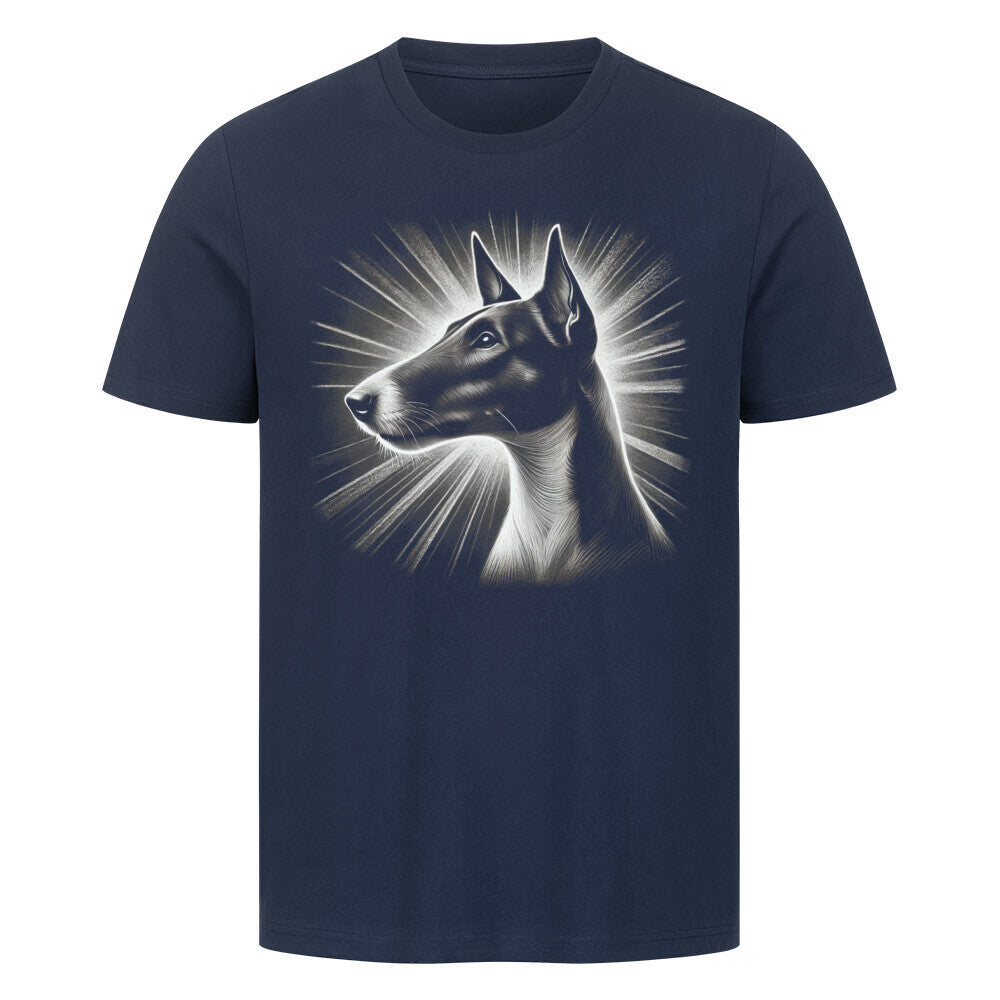 Premium T-Shirt "Foxterrier ( Glatthaar ) - Shine" French Navy – hunde-shirt.de