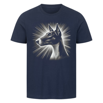 Premium T-Shirt "Foxterrier ( Glatthaar ) - Shine" French Navy – hunde-shirt.de