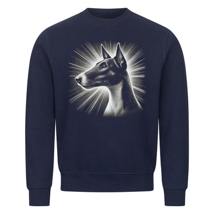 Premium Sweatshirt "Foxterrier ( Glatthaar ) - Shine" Navy Blue – hunde-shirt.de