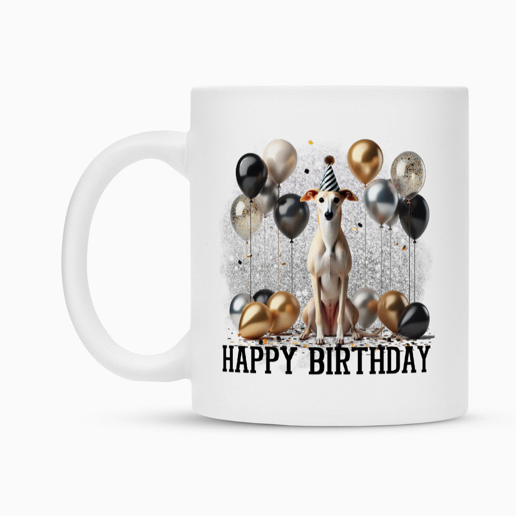 Tasse "Galgo - Happy Birthday" – hunde-shirt.de