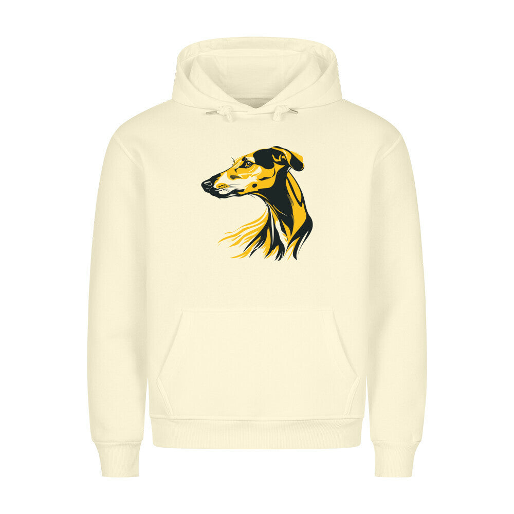 Premium Hoodie "Galgo - Rush" Beige – hunde-shirt.de