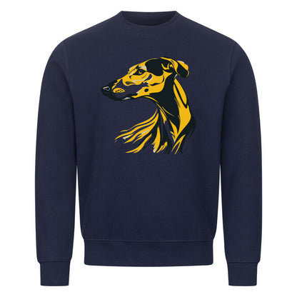 Premium Sweatshirt "Galgo - Rush" Navy Blue – hunde-shirt.de