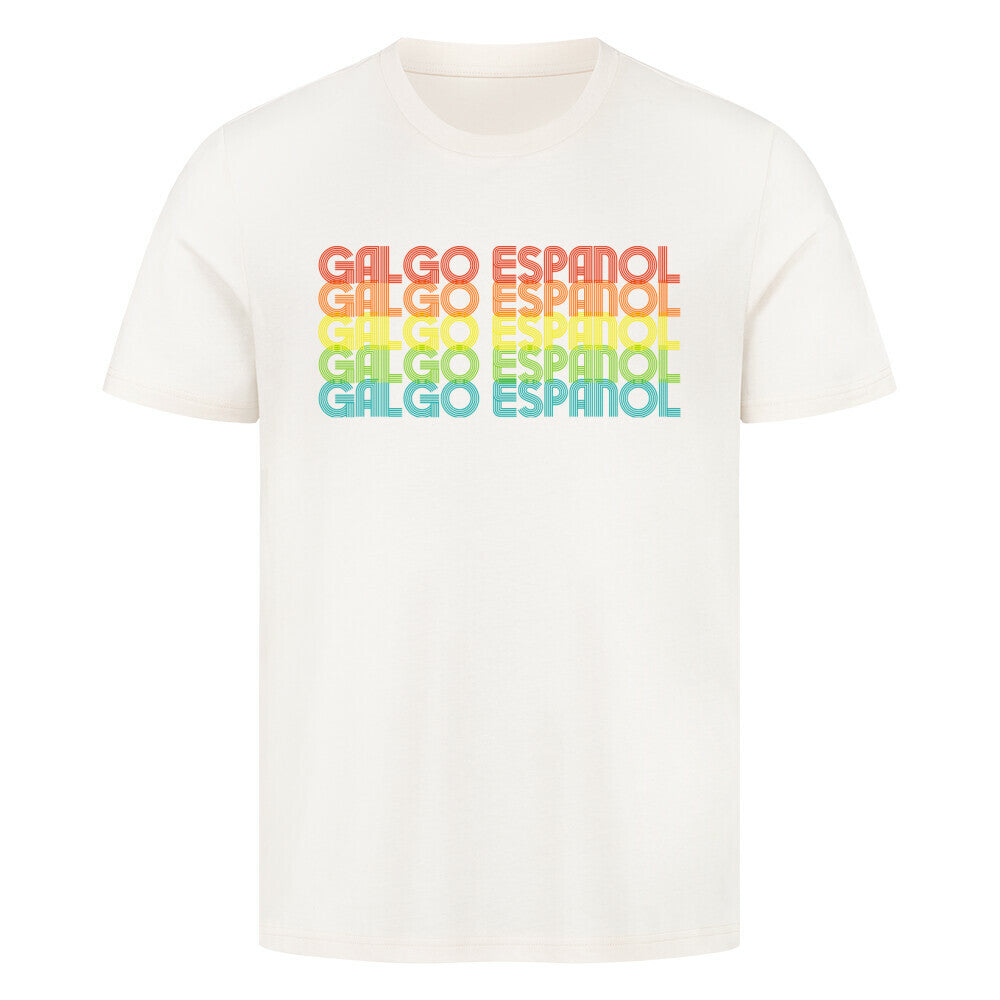 Premium T-Shirt "Galgo - RETRO" Natural Raw – hunde-shirt.de