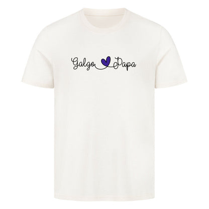 Premium T-Shirt "Galgo - Papa" Natural Raw – hunde-shirt.de