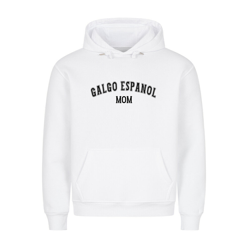 Premium Hoodie "Galgo - MOM" Weiß – hunde-shirt.de