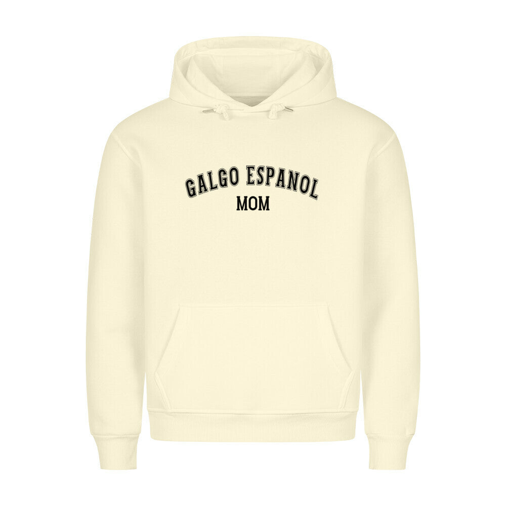 Premium Hoodie "Galgo - MOM" Beige – hunde-shirt.de