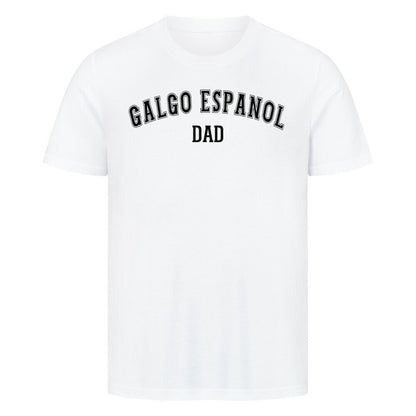 Premium T-Shirt "Galgo - DAD" Weiß – hunde-shirt.de