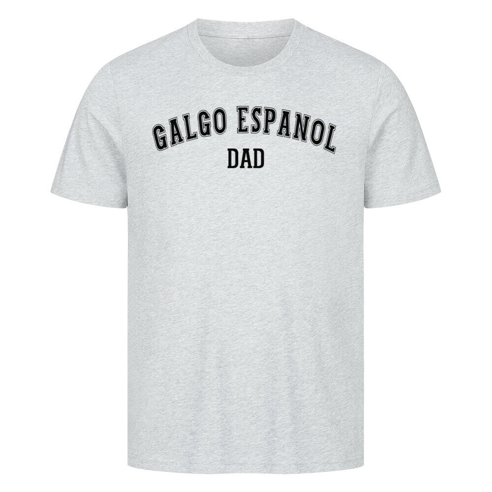 Premium T-Shirt "Galgo - DAD" Heather Grey – hunde-shirt.de