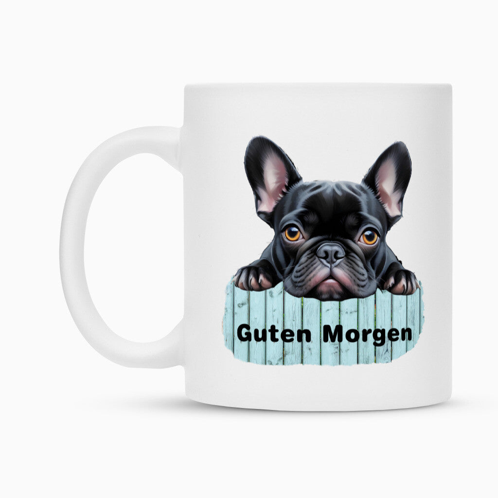 Tasse "Frenchie - Guten Morgen" – hunde-shirt.de