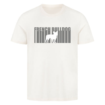 Premium T-Shirt "Frenchie - Lines" Natural Raw – hunde-shirt.de
