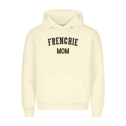 Premium Hoodie "Frenchie - MOM" Beige – hunde-shirt.de