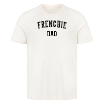 Premium T-Shirt "Frenchie - DAD" Natural Raw – hunde-shirt.de