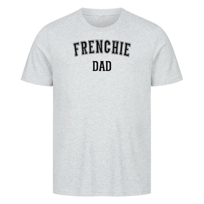 Premium T-Shirt "Frenchie - DAD" Heather Grey – hunde-shirt.de