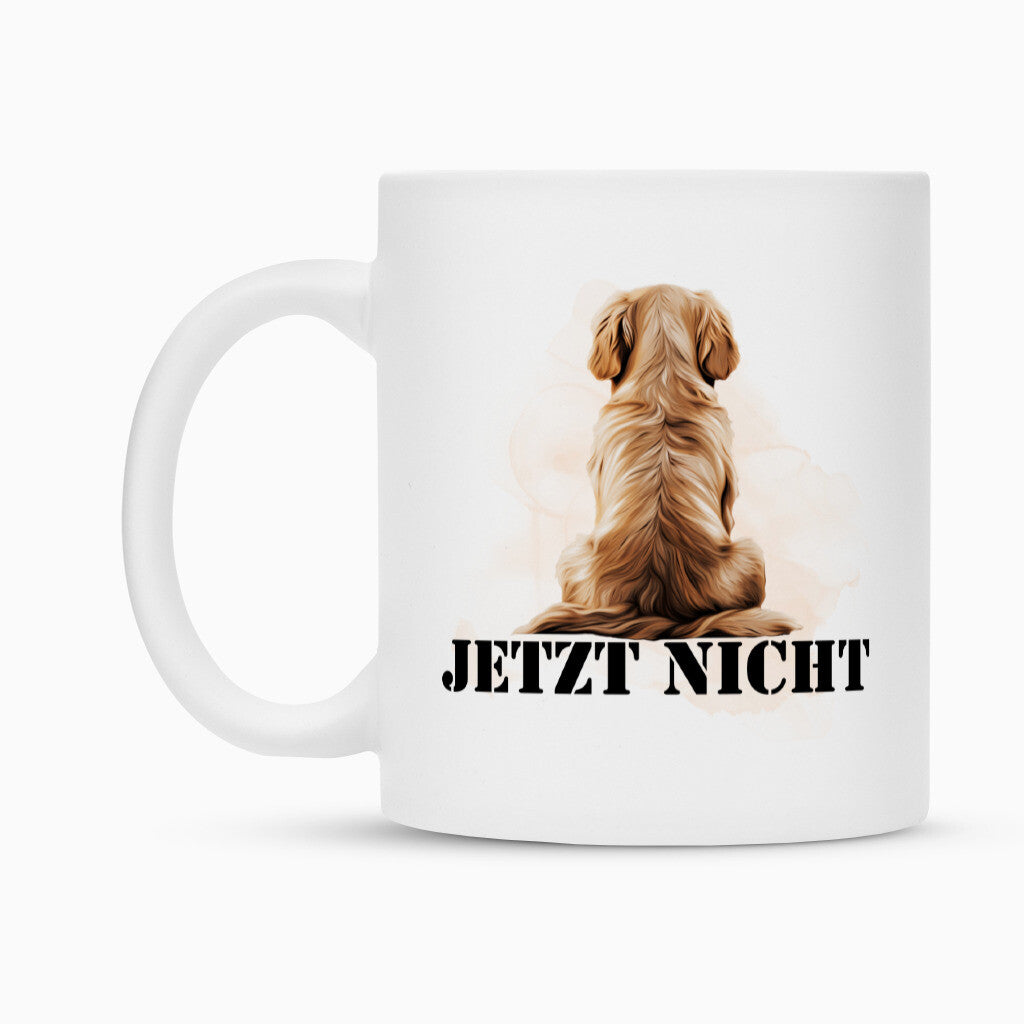 Tasse "Golden Retriever - JETZT NICHT" – hunde-shirt.de