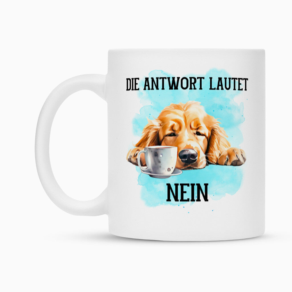 Tasse "Golden Retriever - NEIN" – hunde-shirt.de