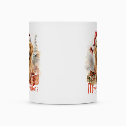 Tasse "Golden Retriever - Merry Cristmas II" – hunde-shirt.de